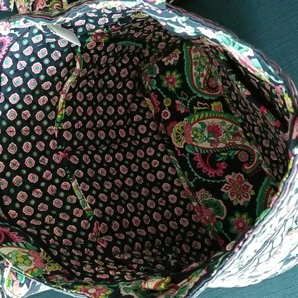 Vera Bradley Petal Paisley Market Tote - Picture 3 of 4